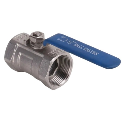 Estructura del diafragma de alta presión de sello de PTFE personalizado de acero inoxidable de 1/4 de pulgada 316 válvula de bola para el tamaño del puerto Certificado ISO9001