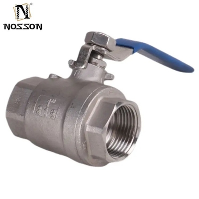 Estructura del diafragma de alta presión de sello de PTFE personalizado de acero inoxidable de 1/4 de pulgada 316 válvula de bola para el tamaño del puerto Certificado ISO9001