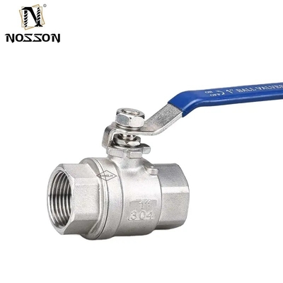 Tamaño de puerto personalizable 1/2&quot; 4&quot; SS Alta presión 1PC Hexagonal Thread 2000wog válvula de bola para la industria de alimentos y bebidas
