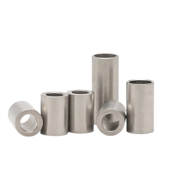 Finalización ZINCO PLATADO Personalizado 3mm 8mm 24mm de acero inoxidable de manga de bujes para M5 M6 M8 M10 cilindro métrico bujes de acero