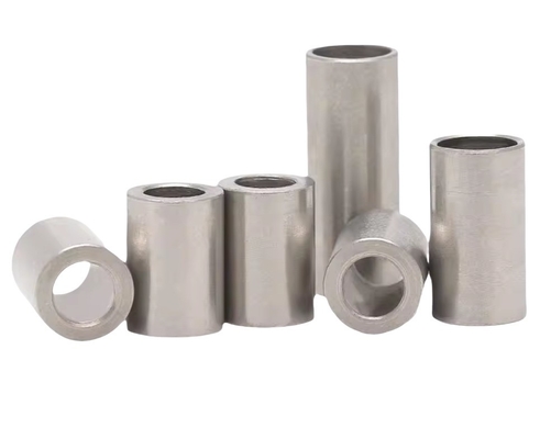Finalización ZINCO PLATADO Personalizado 3mm 8mm 24mm de acero inoxidable de manga de bujes para M5 M6 M8 M10 cilindro métrico bujes de acero