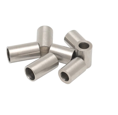 Finalización ZINCO PLATADO Personalizado 3mm 8mm 24mm de acero inoxidable de manga de bujes para M5 M6 M8 M10 cilindro métrico bujes de acero