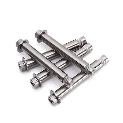 Diámetro métrico 1/2 Stock SS304 Sleeve Anchors Acero inoxidable Socket Hex Pan Head Expansion Anchor Bolt para la construcción