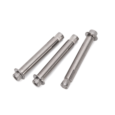 3/8 ISO estándar marrón 304 de acero inoxidable Hex parafusos de expansión interna incorporado para el tornillo explosión M6M8M10M12 con tamaños personalizados
