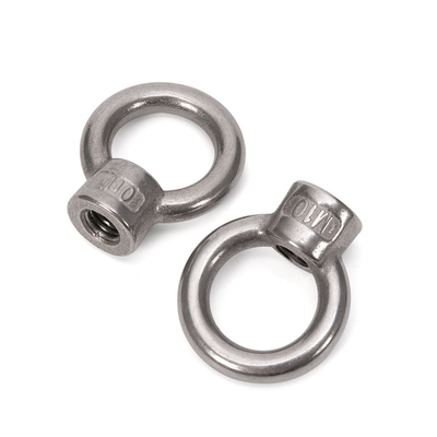 Acero inoxidable 304/316 JIS 1169 Nut de ojo A4-80 pasivación para el levantamiento de objetos pesados