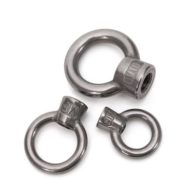 Acero de carbono de pasivación 304 316 201 Acero inoxidable Hardware Elevación de los pernos de los ojos de las alas Nut Din