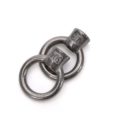 Anillos triangulares de aleación de acero inoxidable DIN582 de grado A2-80 para cable de alambre