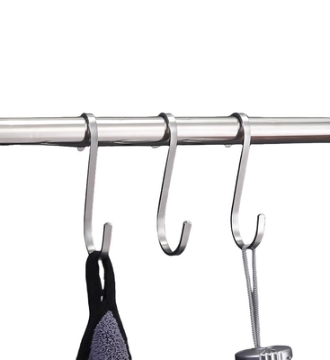 Hooks S de acero inoxidable con acabado de óxido negro Sistema de medición INCH y diseño de trabajo pesado
