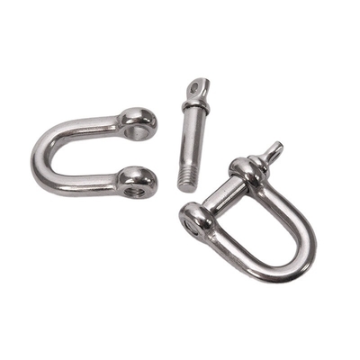 Cadenas de arco de plata de acero inoxidable altamente pulido Cadenas rápidas con tecnología de fundición de precisión