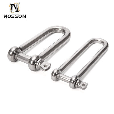 Cadenas de arco de plata de acero inoxidable altamente pulido Cadenas rápidas con tecnología de fundición de precisión