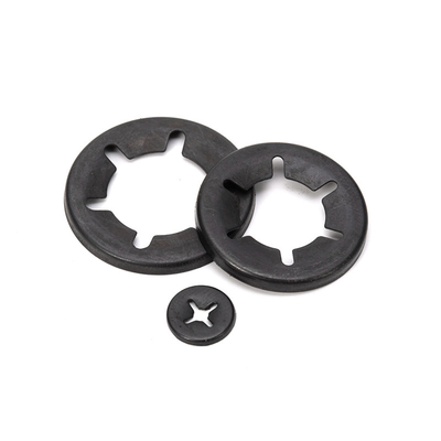 Métrica de medición de acero inoxidable Starlock Lavadora para la retención del eje