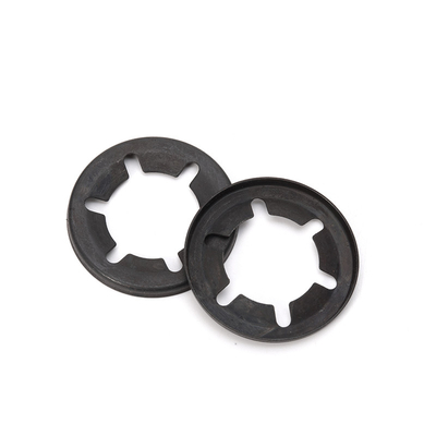 Métrica de medición de acero inoxidable Starlock Lavadora para la retención del eje