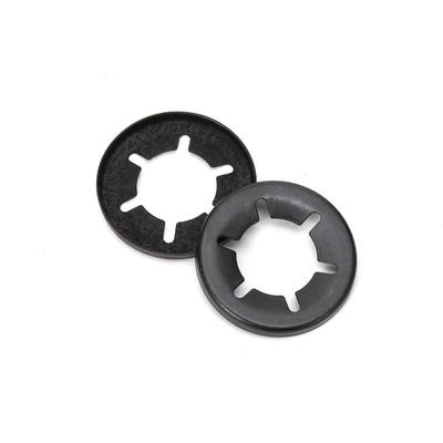 Métrica de medición de acero inoxidable Starlock Lavadora para la retención del eje