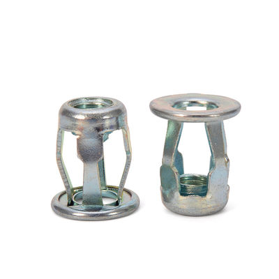 Sistema de medición métrica galvanizado Cabeza de brida de acero Noche de rosca ciega inserciones roscadas Noches Molly Jack Noche de remache para manga de pared hueca