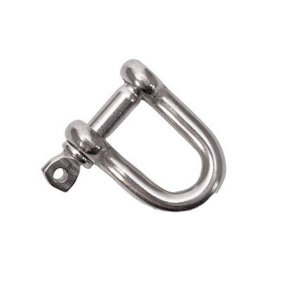 Sistema de medición métrico de acero inoxidable de seguridad de alta pulido tornillo cautivado pin DEE SHACKLES SS304 SS316 D