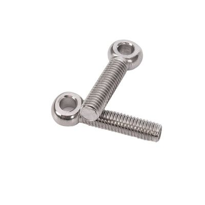Finalización cromada M2 M2.5 M3 M4 M5 M6 M8 M10 M12 M14 M16 M20 pernos oscilantes de acero inoxidable con hilo y acabado
