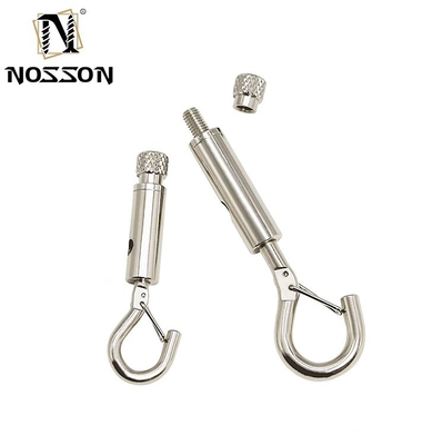 Tratamiento electrolítico de acero inoxidable de 8 mm-50 mm de doble extremo de perno con gancho para perros