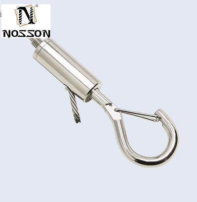 Tratamiento electrolítico de acero inoxidable de 8 mm-50 mm de doble extremo de perno con gancho para perros