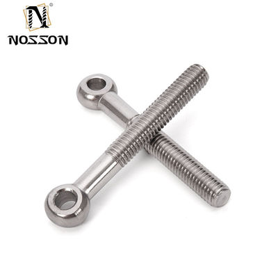 Sistema de medición métrico DIN estándar galvanizado cerrojo de cabeza redonda con tornillos de sujeción personalizados y material SS304