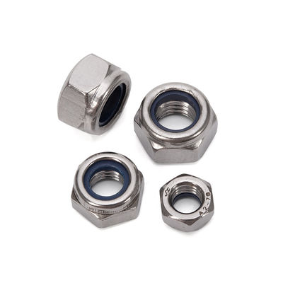 GB estándar M8 de acero inoxidable de carbono 304 316 Hex Nut de acabado pasivado para el sistema de medición de pulgadas imperiales de DIN934