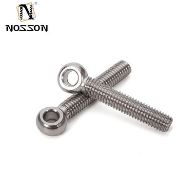 Sistema de medición métrico DIN estándar galvanizado cerrojo de cabeza redonda con tornillos de sujeción personalizados y material SS304