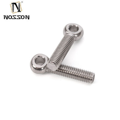 Sistema de medición métrico DIN estándar galvanizado cerrojo de cabeza redonda con tornillos de sujeción personalizados y material SS304