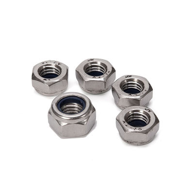 GB estándar M8 de acero inoxidable de carbono 304 316 Hex Nut de acabado pasivado para el sistema de medición de pulgadas imperiales de DIN934
