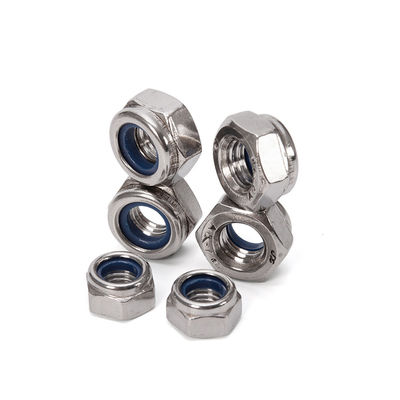 GB estándar M8 de acero inoxidable de carbono 304 316 Hex Nut de acabado pasivado para el sistema de medición de pulgadas imperiales de DIN934