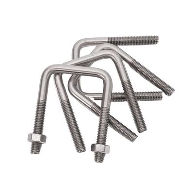 Acero inoxidable ZINC Finish M2-M12 Acero al carbono U Bols de sujeción para aplicaciones métricas y alta resistencia a la tracción
