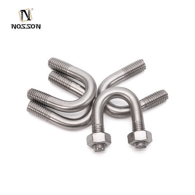 Acero inoxidable ZINC Finish M2-M12 Acero al carbono U Bols de sujeción para aplicaciones métricas y alta resistencia a la tracción