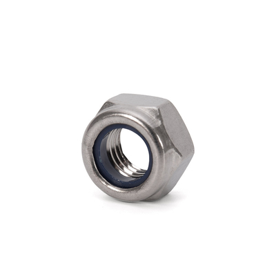 Cuidado de la salud Métrica M5 5/16 Autobloqueador Hexágono DIN985 Acero inoxidable 304/316 Nylon Insert Lock Nut para la industria pesada
