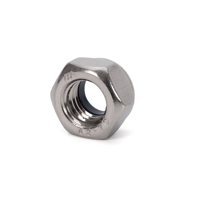 Cuidado de la salud Métrica M5 5/16 Autobloqueador Hexágono DIN985 Acero inoxidable 304/316 Nylon Insert Lock Nut para la industria pesada