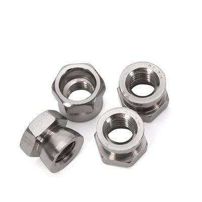 Cromo Revestido con aceite de gas de acero inoxidable Nuts de corte de corte de seguridad para cercas de cercas de barandillas Servicio personalizado M6 M8 M10 M12