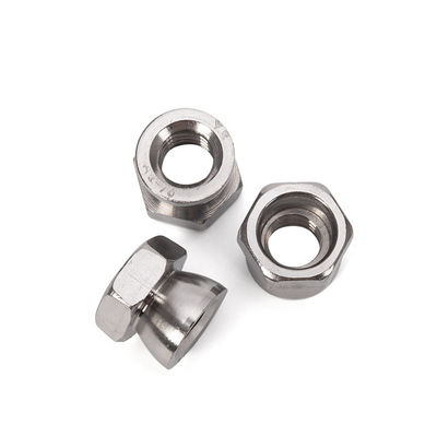 Cromo Revestido con aceite de gas de acero inoxidable Nuts de corte de corte de seguridad para cercas de cercas de barandillas Servicio personalizado M6 M8 M10 M12