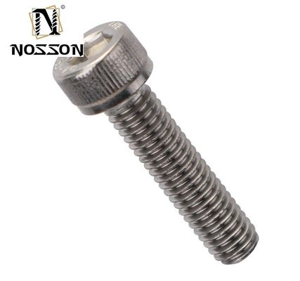 Sistema de medición métrico Titanio plateado Hex Socket Bolt M3 M6 M10 Perfecto para fijación industrial de trabajo pesado