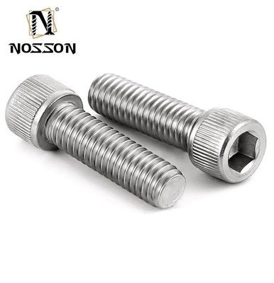 Sistema de medición métrico Titanio plateado Hex Socket Bolt M3 M6 M10 Perfecto para fijación industrial de trabajo pesado