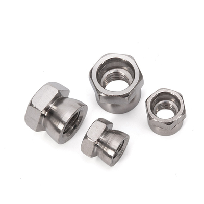 Sistema de medición métrico Torcer las tuercas hexagonales antirrobo en acero inoxidable 304 316 para la norma DIN