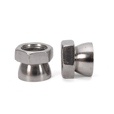 Tratamiento de la superficie galvanizado M3 de acero inoxidable Hex Flange Nut 12 mm longitud del perno para equipos mineros y médicos