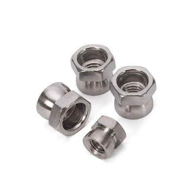 Tratamiento de la superficie galvanizado M3 de acero inoxidable Hex Flange Nut 12 mm longitud del perno para equipos mineros y médicos
