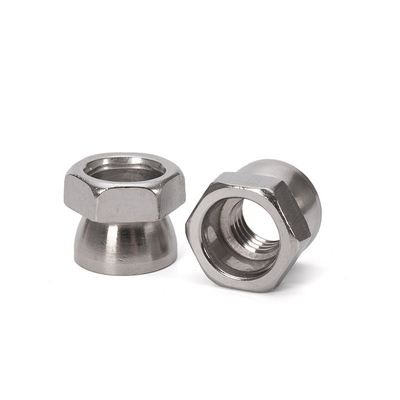 Tratamiento de la superficie galvanizado M3 de acero inoxidable Hex Flange Nut 12 mm longitud del perno para equipos mineros y médicos