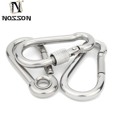 Material altamente pulido y acabado zincado galvanizado oval de enlace rápido para hardware de aparejo de tamaño personalizado