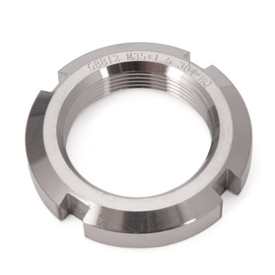 Sistema de medición imperial con ranuras de nueces redondas de acabado galvanizado de acero inoxidable SS314 y SS306 Tamaño personalizado