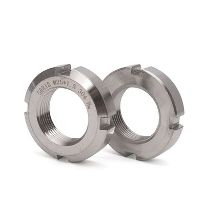 Sistema de medición imperial con ranuras de nueces redondas de acabado galvanizado de acero inoxidable SS314 y SS306 Tamaño personalizado