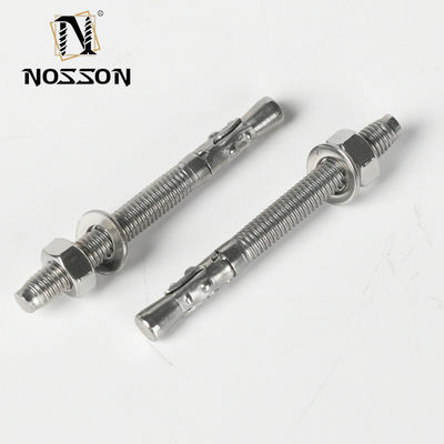 Acero inoxidable pulido Fijaciones para reparación de automóviles M6 M8 M12 Gecko Caída de hormigón en el anclaje manga cuña de expansión del anclaje perno