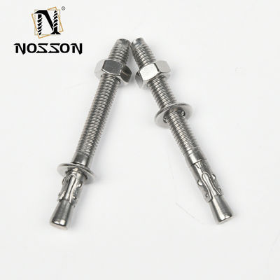 Acero inoxidable pulido Fijaciones para reparación de automóviles M6 M8 M12 Gecko Caída de hormigón en el anclaje manga cuña de expansión del anclaje perno