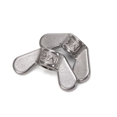 Sistema de medición imperial GB estándar de acero inoxidable con nueces redondas M8 M10 M12 M14 M16 M18 M20 SS304 316 nuez de mariposa