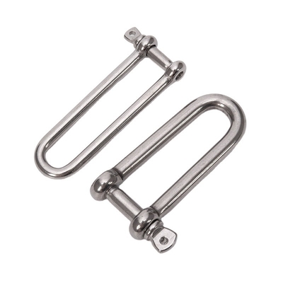 8 mm Polido Marítimo Tipo D DIN82101 Enjazón de Hardware Pesado Con Pin de Collar para el Levantamiento en Soluciones de la Industria Minorista