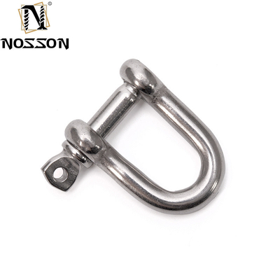 8 mm Polido Marítimo Tipo D DIN82101 Enjazón de Hardware Pesado Con Pin de Collar para el Levantamiento en Soluciones de la Industria Minorista