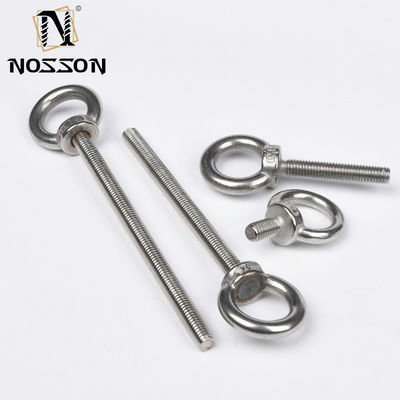 Acero inoxidable 304 Cerrojo elevador cerrojo anillo tornillo bucle cerrojo para elevación de cable M3-M36 acabado galvanizado