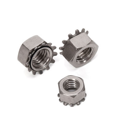 Sistema de medición métrico M3 M4 M5 M8 M10 Acero de carbono Blanco zincado tipo K con norma ISO